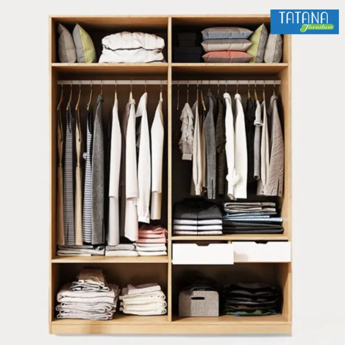 Tủ quần áo Tatana TU040 ưu đãi 15% tại Thegioinem.com